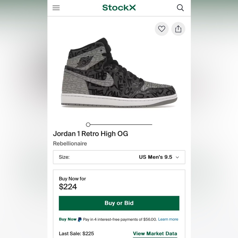 Jordan 1 retro high OG